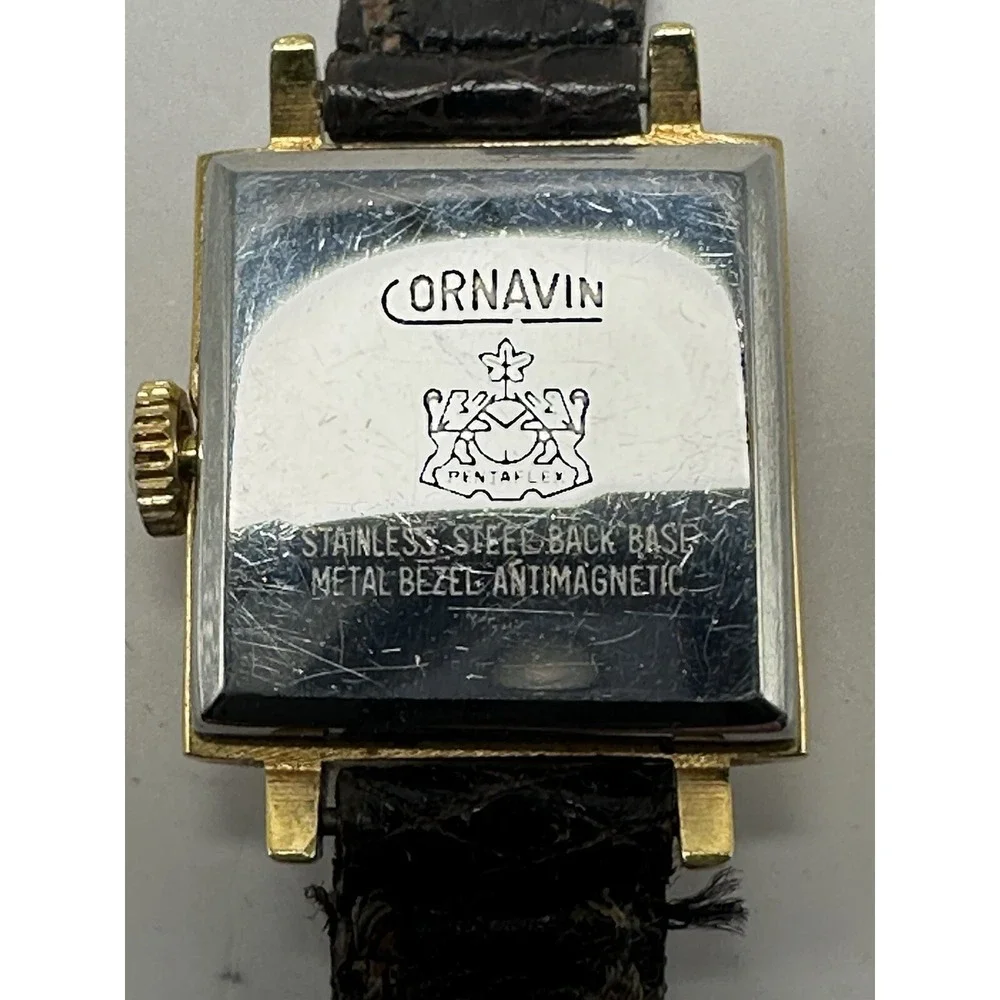 Cornavin Pentaflex Ladies Watch Manual Wind Works 17MM 6.5